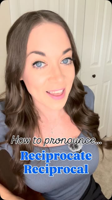 RECIPROCATE vs RECIPROCAL