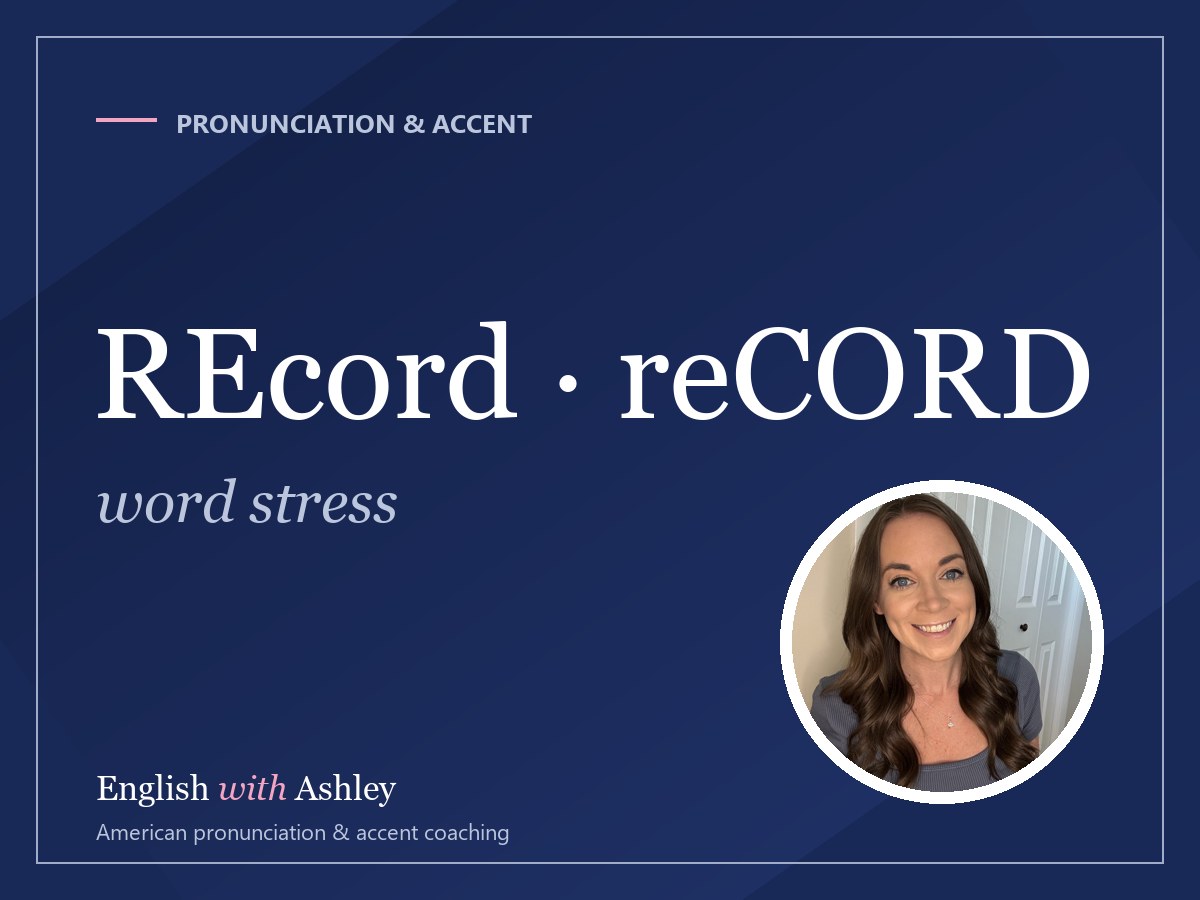 Word Stress in English: The Rule That Fixes 100 Mispronounced Words