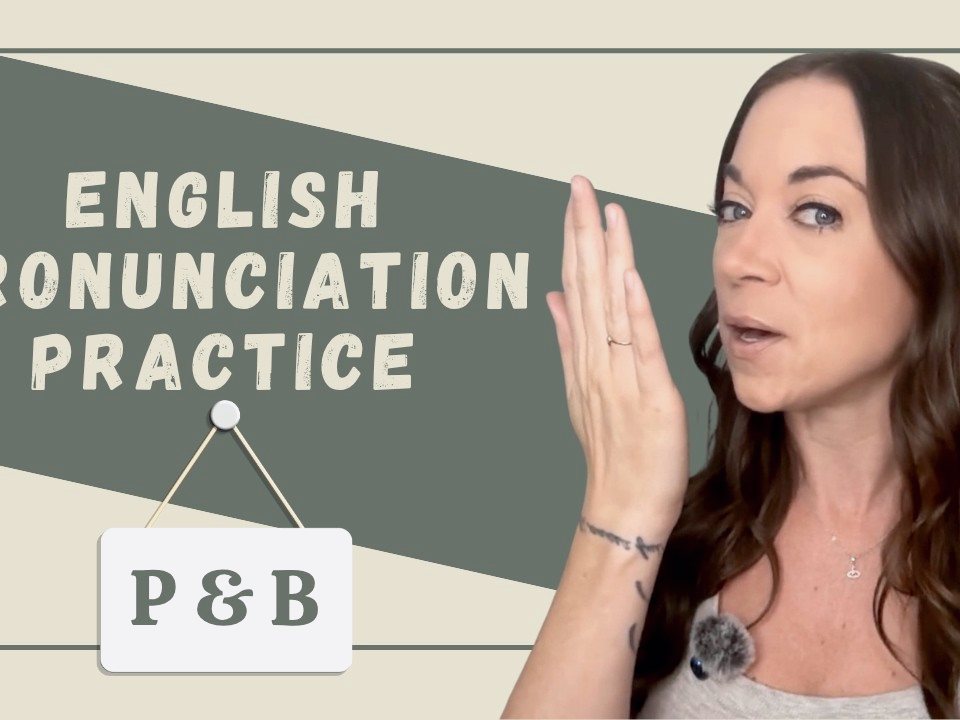 P vs B | 4 minute English Pronunciation Practice
